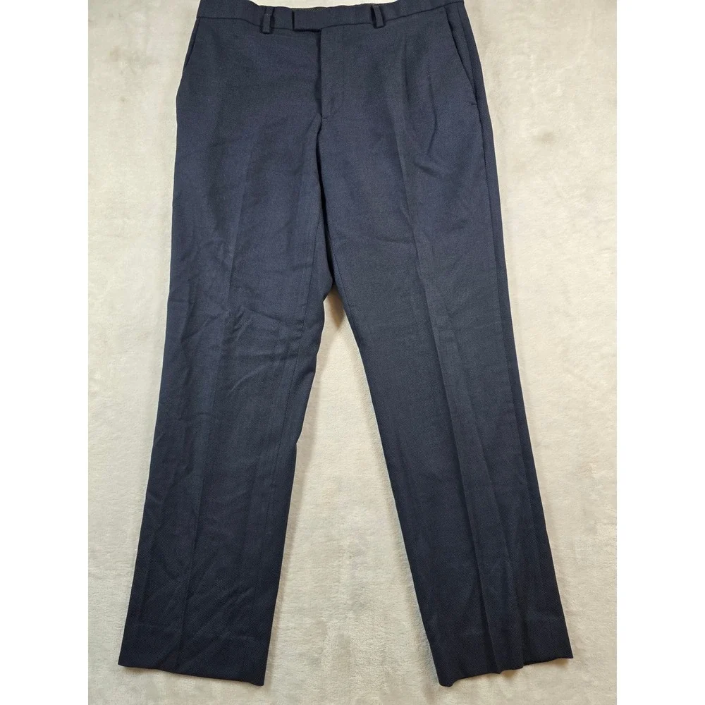 Banana Republic Suit Set Mens 38S 2 Piece Pants 32x29 Navy Blue Standard Fit